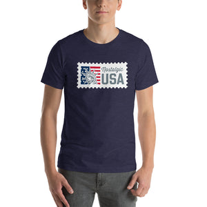 Nostalgic USA Stamp T-Shirt